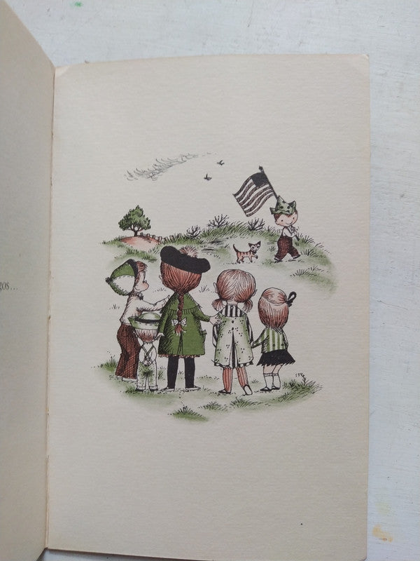 Libro usado en venta: Un amigo es alguien a quien gustas de Joan Walsh Anglund; editorial Bruguera impreso en 1974 realizamos envios a todo el mundo.3