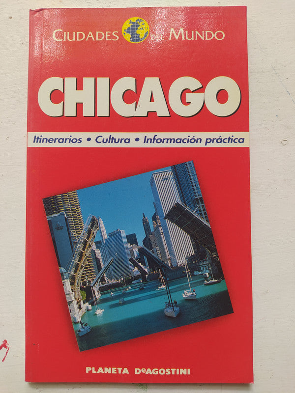 Libro usado en venta: Chicago de Guia de viajes; editorial Planeta DeAgostini impreso en 1995 realizamos envios a todo el mundo.1