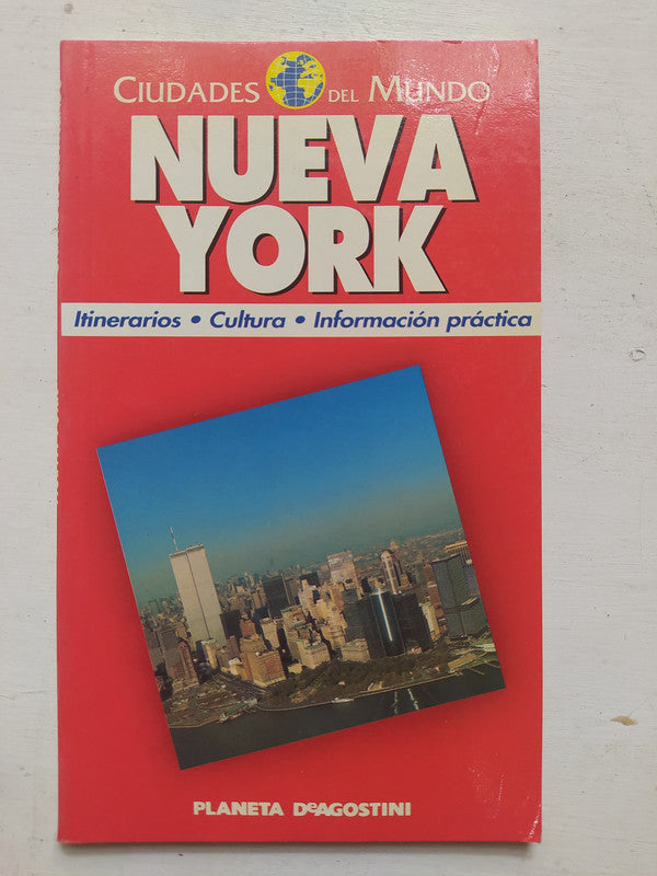 Libro usado en venta: Nueva York de Guia de viajes; editorial Planeta DeAgostini impreso en 1995 realizamos envios a todo el mundo.1
