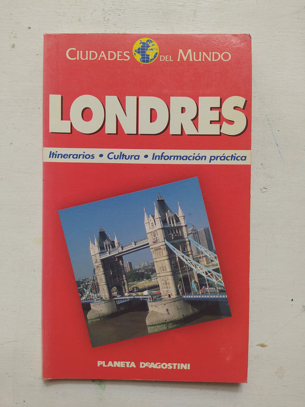Libro usado en venta: Londres de Guia de viajes; editorial Planeta DeAgostini impreso en 1995 realizamos envios a todo el mundo.1