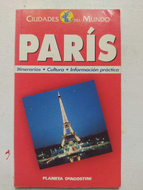 Libro usado en venta: Paris de Guia de viajes; editorial Planeta DeAgostini impreso en 1995 realizamos envios a todo el mundo.1