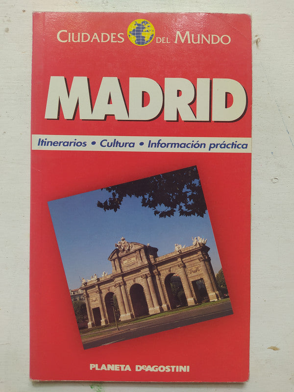 Libro usado en venta: Madrid de Guia de viajes; editorial Planeta DeAgostini impreso en 1995 realizamos envios a todo el mundo.1