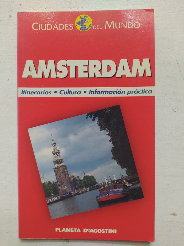 Libro usado en venta: Amsterdam de Guia de viajes; editorial Planeta DeAgostini impreso en 1995 realizamos envios a todo el mundo.1