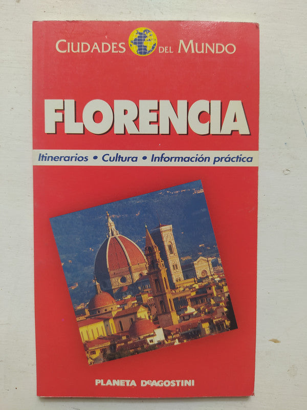 Libro usado en venta: Florencia de Guia de viajes; editorial Planeta DeAgostini impreso en 1995 realizamos envios a todo el mundo.1
