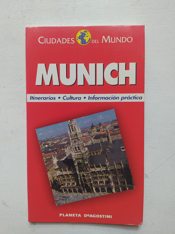 Libro usado en venta: Munich de Guia de viajes; editorial Planeta DeAgostini impreso en 1995 realizamos envios a todo el mundo.1
