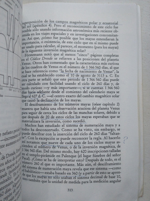 Libro usado en venta: Las profesias Mayas de A. G. Gilbert - M. Cotterell; editorial Grijalbo impreso en 1995 realizamos envios a todo el mundo.3