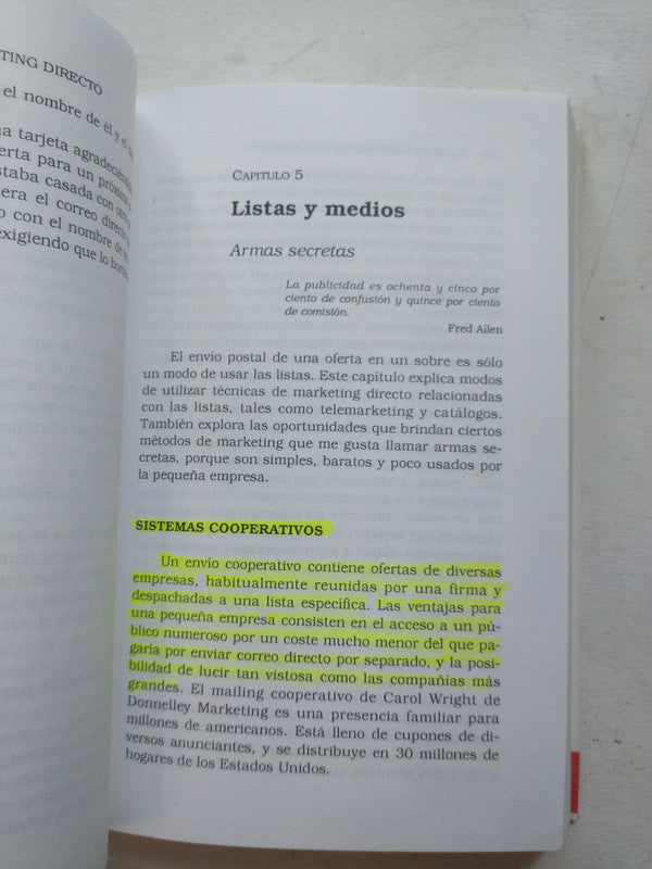 Libro usado en venta: Telemarketing - El marketing por telefono de Antoine Lajouanie; editorial Addison-Wesley impreso en 1989 envios a todo el mundo.2