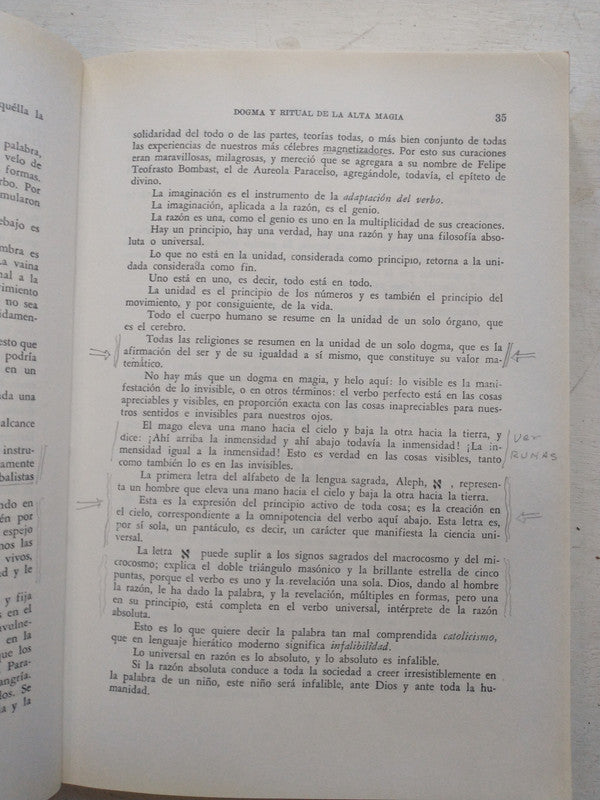 Libro usado en venta: Dogma y ritual de la Alta magia de Elifhas Levi; editorial Kier impreso en 1999 realizamos envios a todo el mundo.2