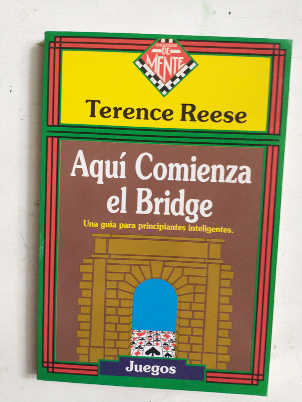 Libro usado en venta: Aqu? comienza el Bridge de Terence Reese; editorial Juegos & Co. impreso en 1995 realizamos envios a todo el mundo.1