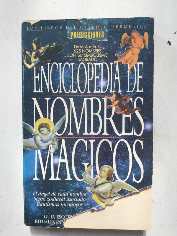 Libro usado en venta: Enciclopedia de nombres magicos; editorial Libro Latino impreso en 1997 realizamos envios a todo el mundo.1