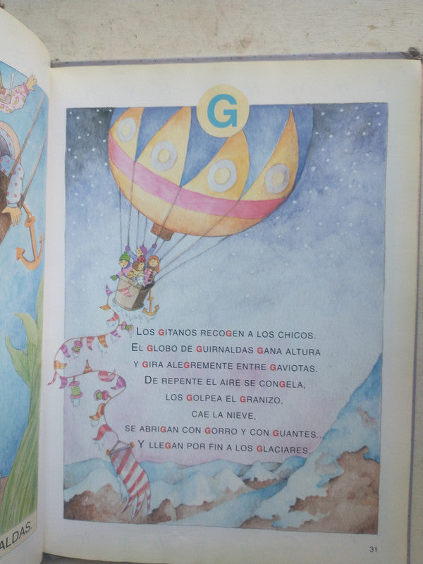 Libro usado en venta: En el pais de las letras donde crecen las historias de Graciela Montes - Elena Torres; editorial Sigmar impreso en 1995.3