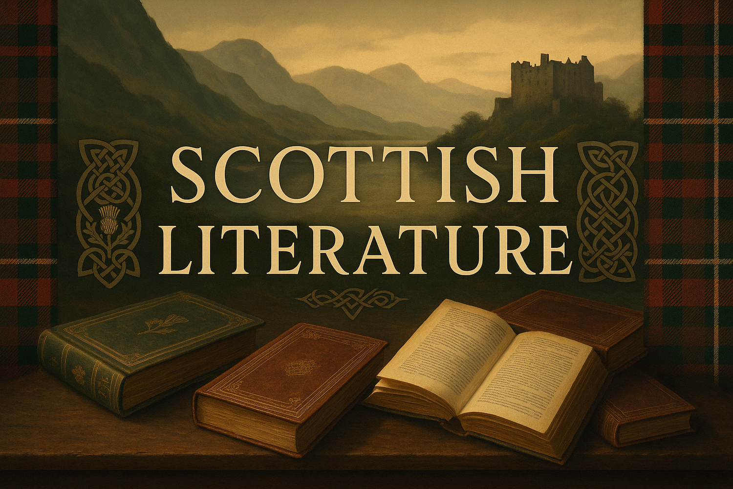 Novelas Escocesas Usadas - Literatura de Escocia - Clásicos Británicos