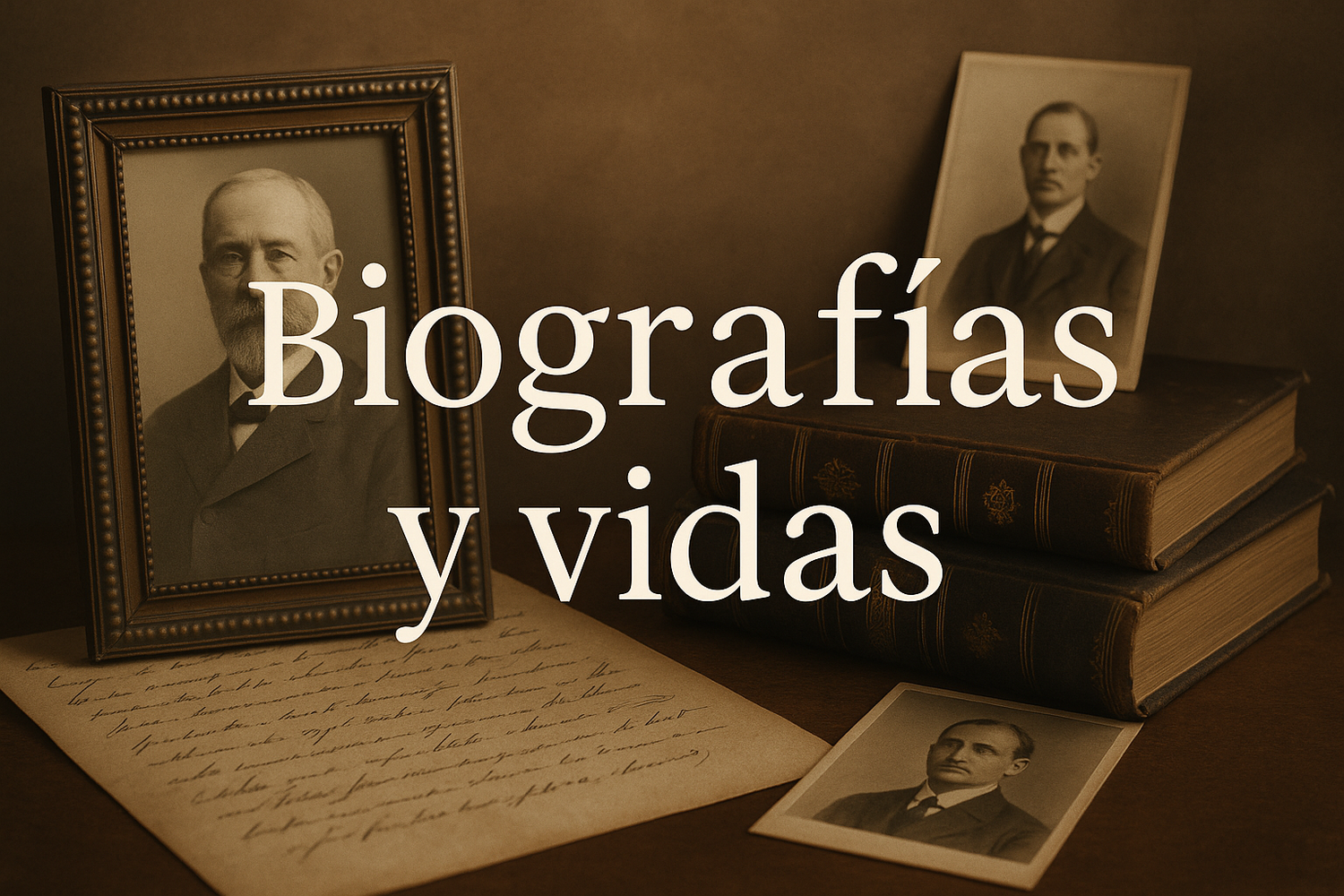 Novelas Biograficas y biografias