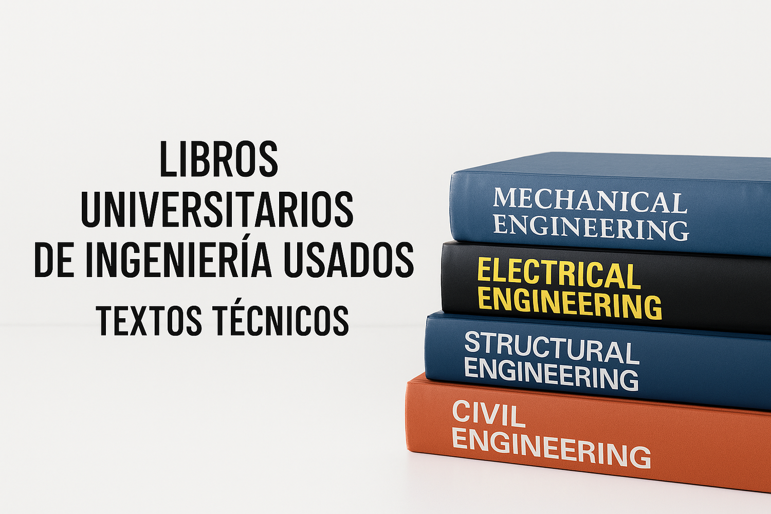 Libros Universitarios de Ingeniería Usados - Textos Técnicos