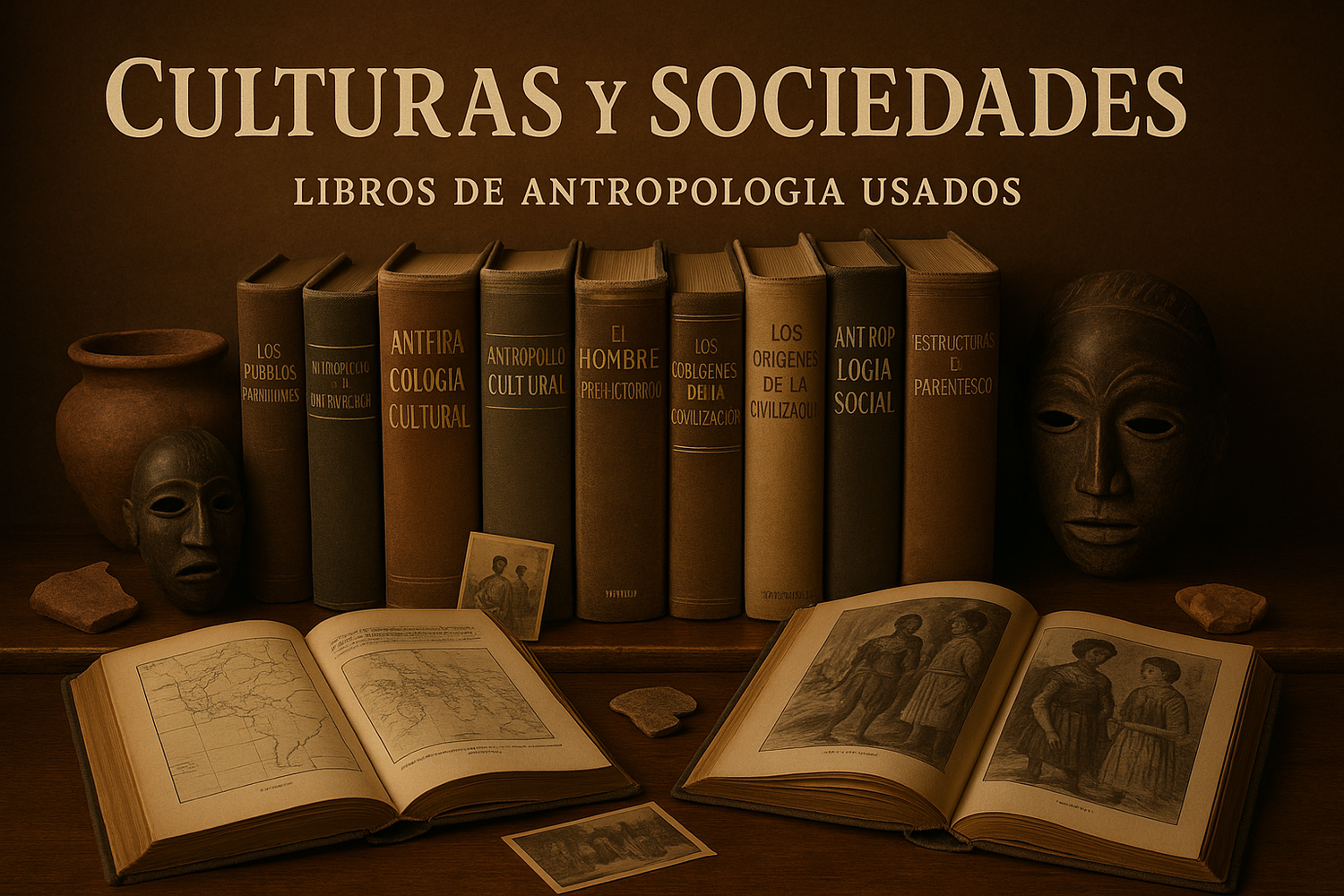 Libros de Antropología Usados - Culturas y Sociedades