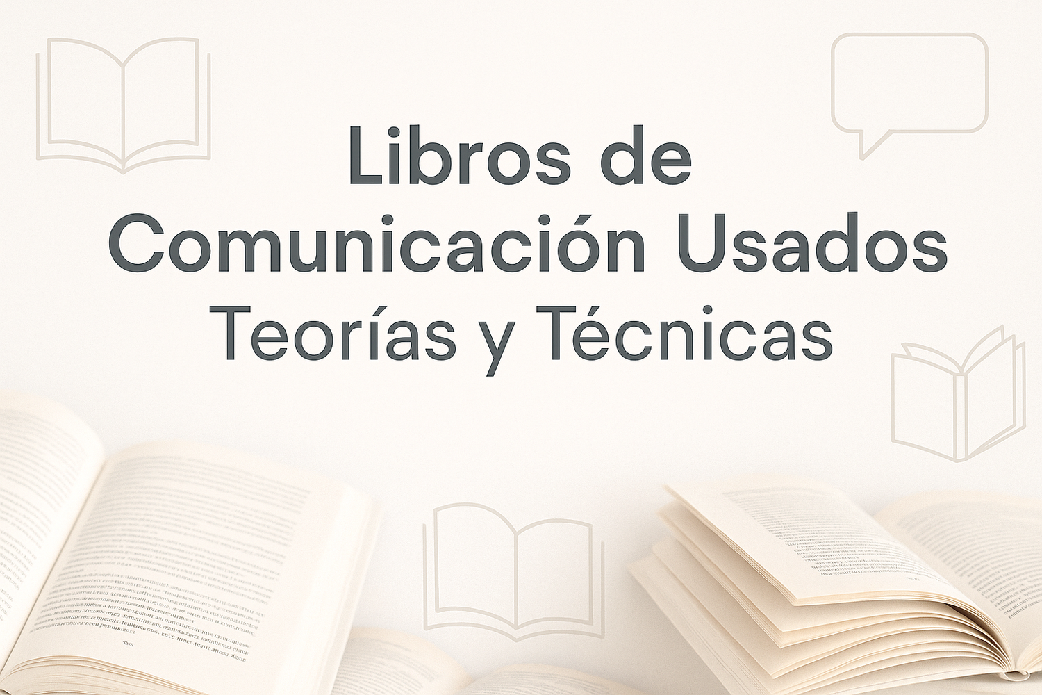 Libros de Comunicación Usados - Teorías y Técnicas