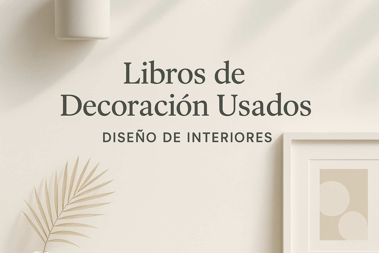 Libros de Decoración Usados - Diseño de Interiores