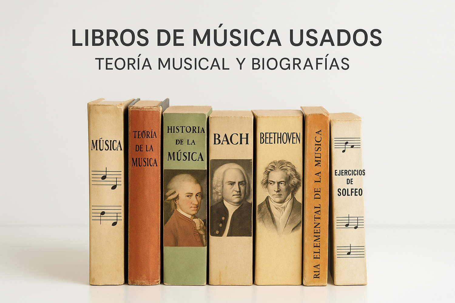 Libros de Música Usados - Teoría Musical y Biografías