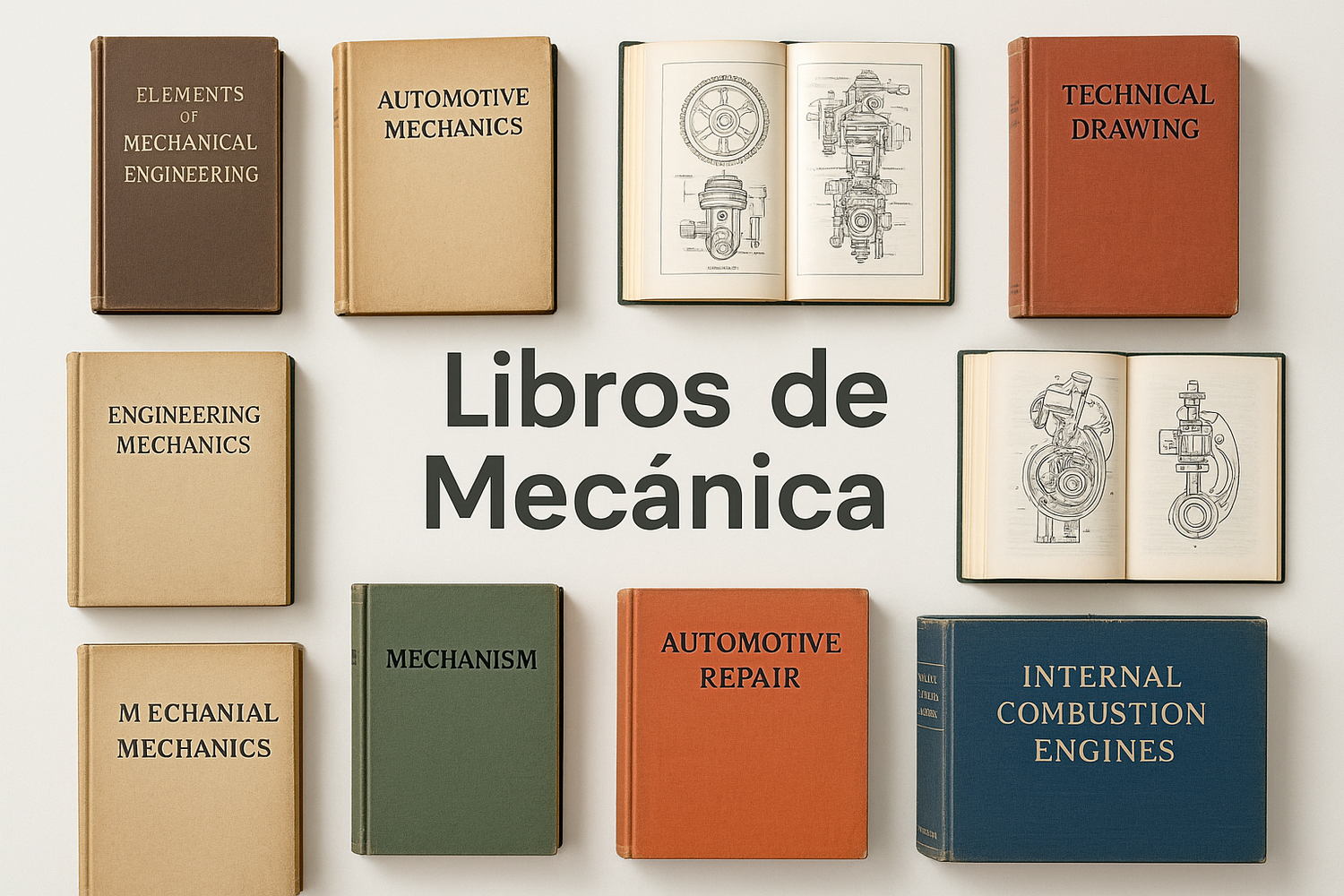 Libros de Mecánica Usados - Manuales Técnicos