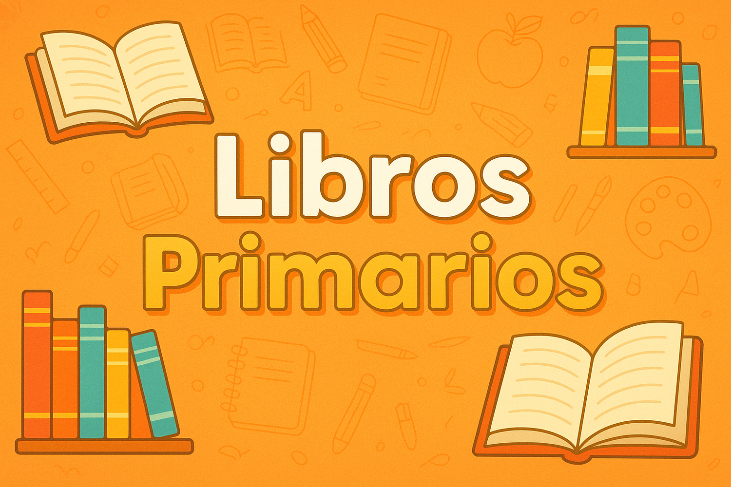 Libros antiguos del nivel Primario