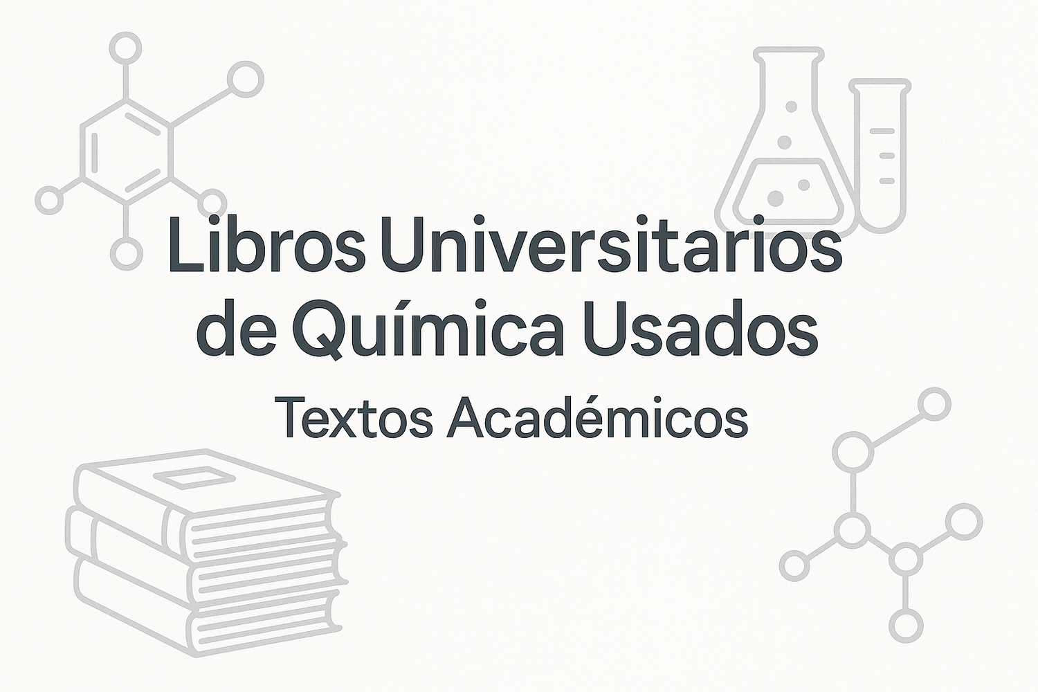 Libros Universitarios de Química Usados - Textos Académicos