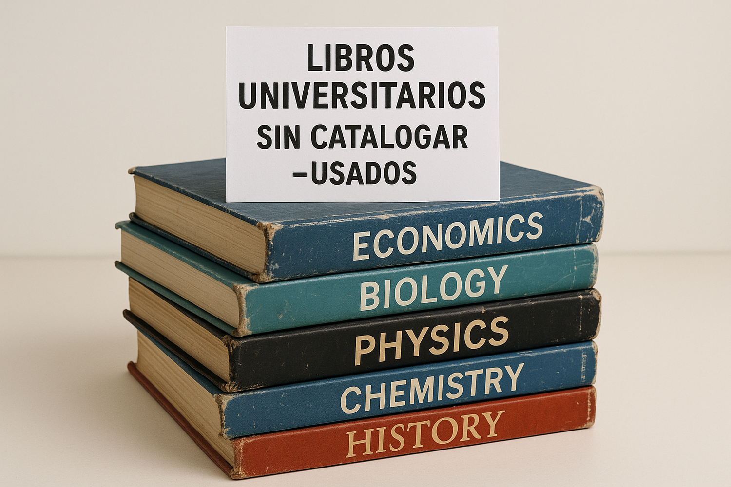 Libros universitarios Sin catalogar -Usados