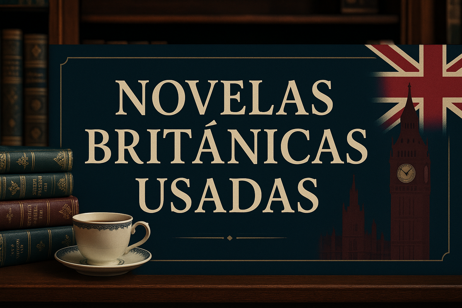 Novelas Britanicas usadas