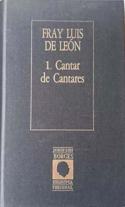 Libro usado en venta: 1.- Cantar de cantares de Fray Luis de Leon; editorial Hyspamerica impreso en 1985 realizamos envios a todo el mundo.1