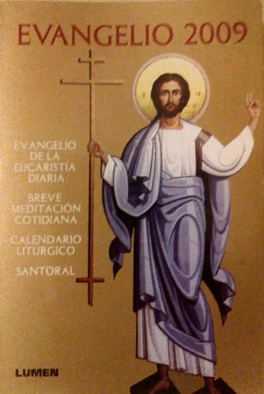 Libro usado en venta: Evangelio 2009 latinoamericano ciclo B de Jose A. Martinez Puche, Dominico; editorial Lumen impreso en 2008.1