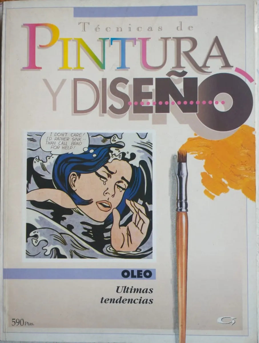 Libro usado en venta: Tecnicas de pintura y dise?o: Oleo de Rafael Gomez Rivera; editorial Genesis impreso en 1992 realizamos envios a todo el mundo.1