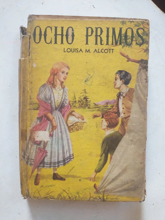 Libro usado en venta: Ocho primos de Louisa May Alcott; editorial Acme impreso en 1954 realizamos envios a todo el mundo.1