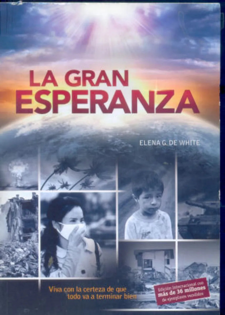 Libro usado en venta: La gran esperanza de Elena G. De White; editorial Aces impreso en 2011 realizamos envios a todo el mundo.1