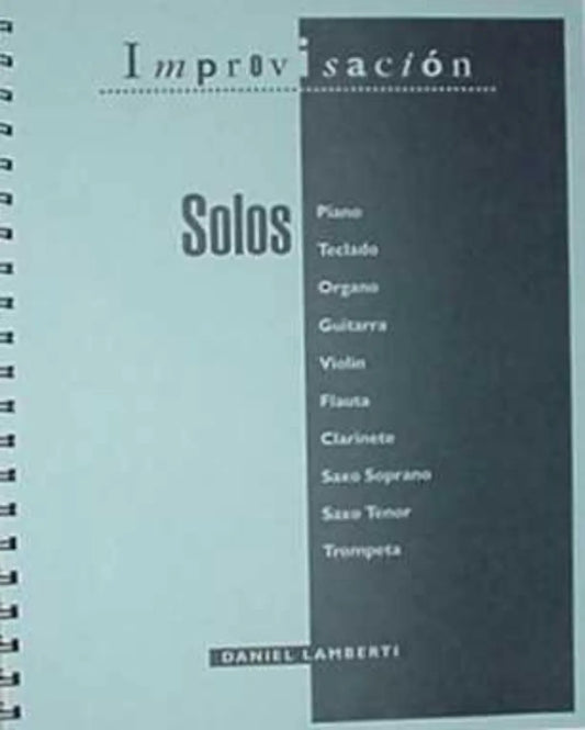 Libro usado en venta: Solos (con cassette) de Daniel Lamberti; editorial Ediciones del Autor impreso en 1996 realizamos envios a todo el mundo.1