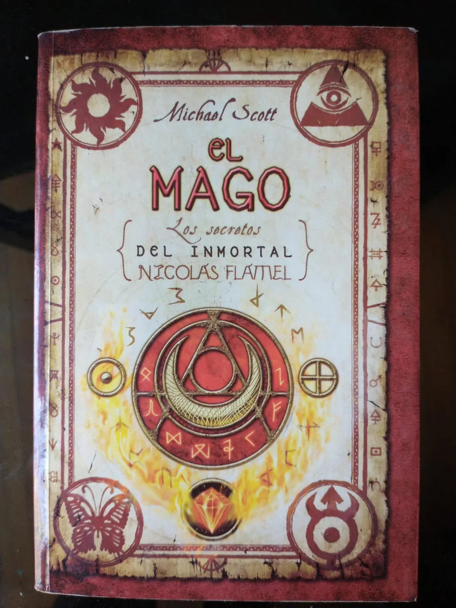 Libro usado en venta: El mago de Michael Scott; editorial Martinez Roca impreso en 2013 realizamos envios a todo el mundo.1