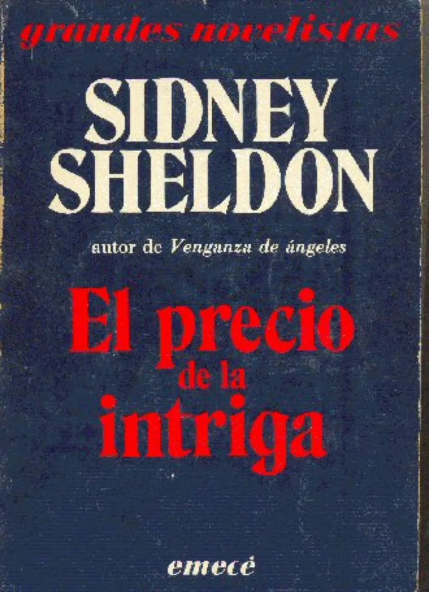 Libro usado en venta: El precio de la intriga de Sidney Sheldon; editorial Emece impreso en 1983 realizamos envios a todo el mundo.1