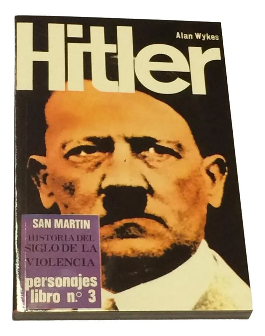 Libro usado en venta: Hitler de Alan Wykes; editorial San Martin impreso en 1980 realizamos envios a todo el mundo.1