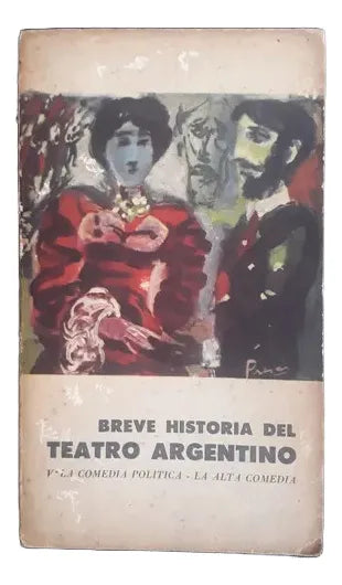 Libro usado en venta: Breve historia del teatro argentino; editorial Eudeba impreso en 1964 realizamos envios a todo el mundo.1