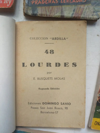Libro usado en venta: Libros Colecci?n ardilla; editorial Domingo Savio impreso en 1958 realizamos envios a todo el mundo.3