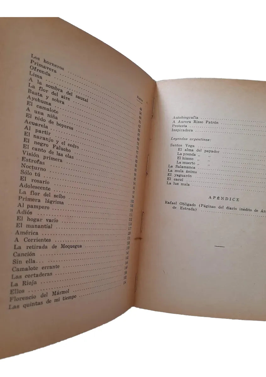 Libro usado en venta: Poesias - Vol.3 de Rafael Obligado; editorial Angel Estrada realizamos envios a todo el mundo.2