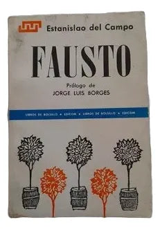 Libro usado en venta: Fausto de Estanislao del Campo; editorial Edicom impreso en 1969 realizamos envios a todo el mundo.1