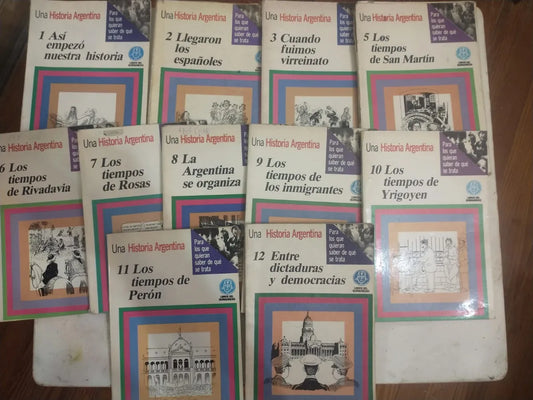Libro usado en venta: Una historia Argentina; editorial Libros del Quirquincho impreso en 1991 realizamos envios a todo el mundo.1