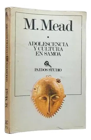 Libro usado en venta: Adolescencia y cultura en Samoa de Margaret Mead; editorial Paidos impreso en 1984 realizamos envios a todo el mundo.1