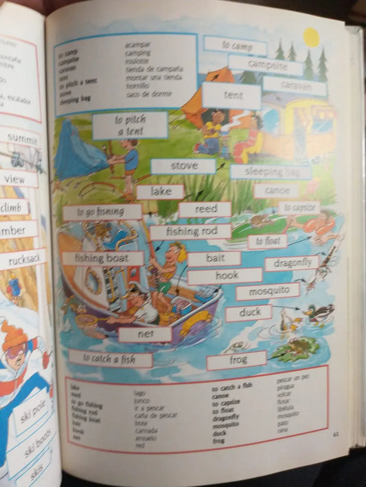 Libro usado en venta: Ingles para principiantes; editorial Susaeta impreso en 1991 realizamos envios a todo el mundo.2