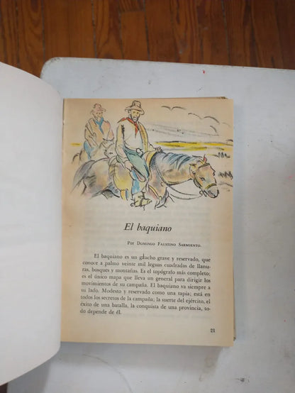 Libro usado en venta: Dias de infancia de Fermin Estrella Gutierrez - Josefina Barrio de Estrella Gutierrez; editorial Kapelusz impreso en 1958.2