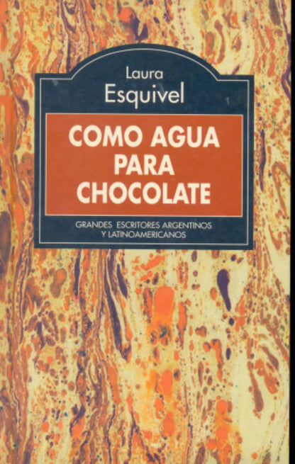 Libro usado en venta: Como agua para chocolate (Tapa dura) de Laura Esquivel; editorial RBA impreso en 1995 realizamos envios a todo el mundo.1