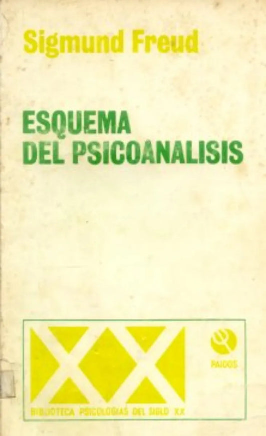 Libro usado en venta: Esquema del psicoanalisis de Sigmund Freud; editorial Paidos impreso en 1976 realizamos envios a todo el mundo.1