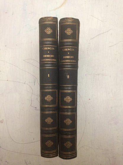 Libro usado en venta: Naturaleza y tendencia de las instituciones libres (2 Tomos) de Federico Grimke; Libreria de Rosa y Bouret impreso en 18701.2
