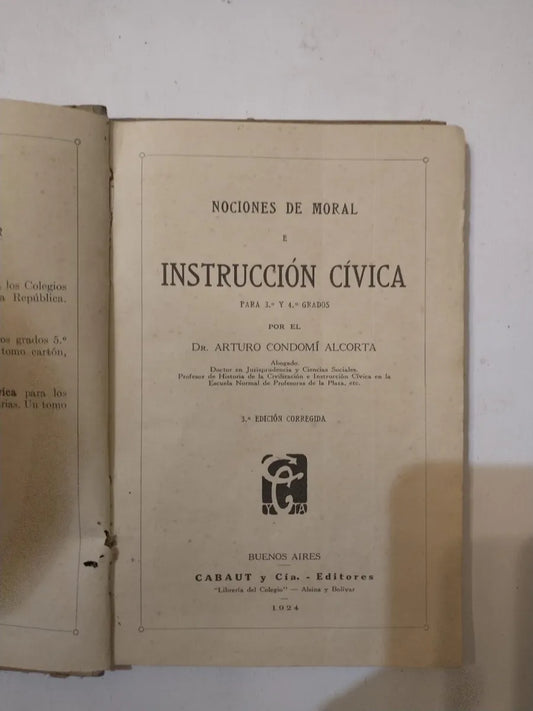 Libro usado en venta: Episodios nacionales de Juan M. Espora; editorial Cabaut y Cia impreso en 1911 realizamos envios a todo el mundo.2