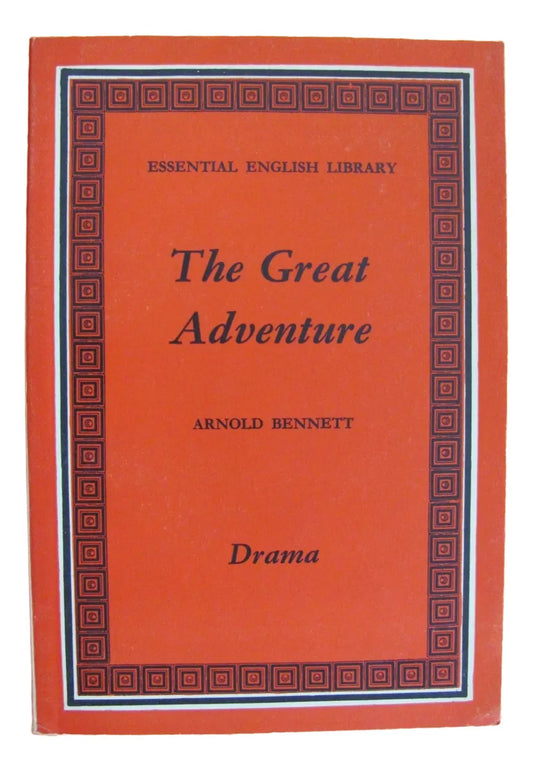Libro usado en venta: The great adventure de Arnold Bennett; editorial Longman impreso en 1961 realizamos envios a todo el mundo.1