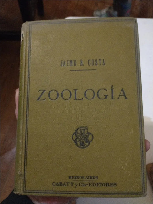 Libro usado en venta: Zoologia de Jaime R. Costa; editorial Cabaut y Cia impreso en 1904 realizamos envios a todo el mundo.1